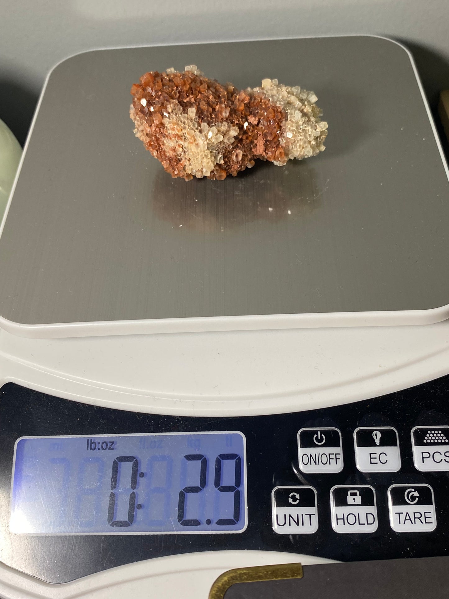 Red & White Aragonite