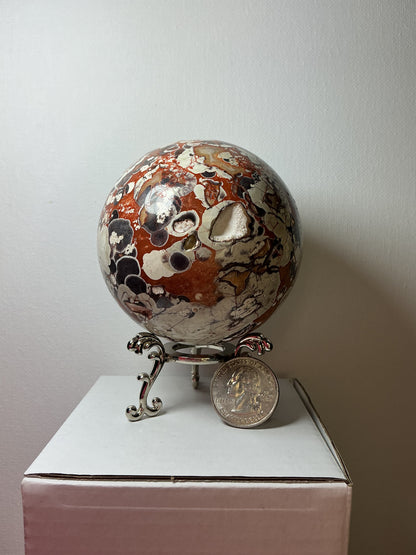 Money Agate Sphere (1lb)