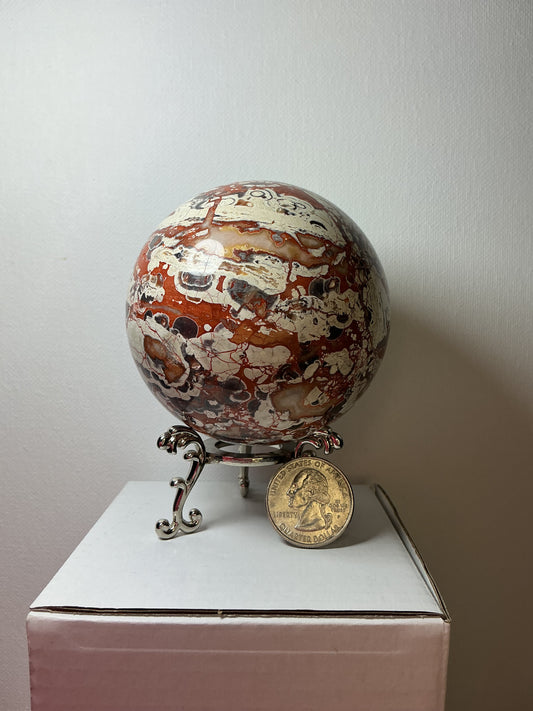 Money Agate Sphere (1lb)