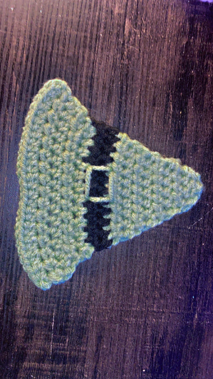 Crochet Witch Hat Coasters Set of 4