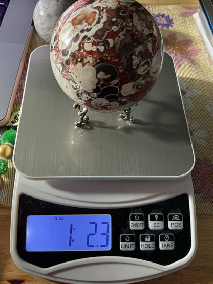 Money Agate Sphere (1lb)