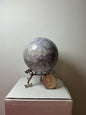 Purple/White Jade Sphere (11oz)
