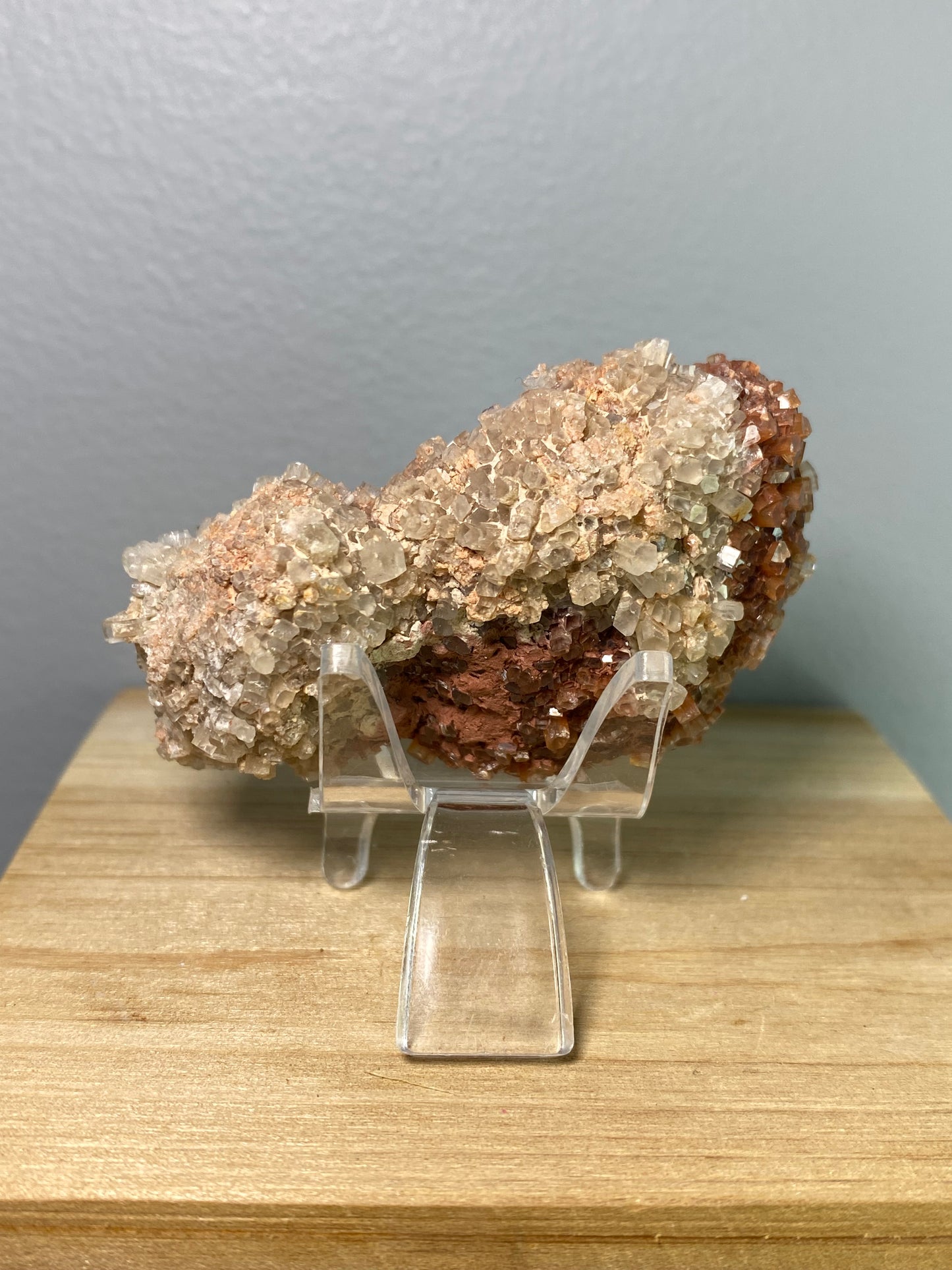 Red & White Aragonite