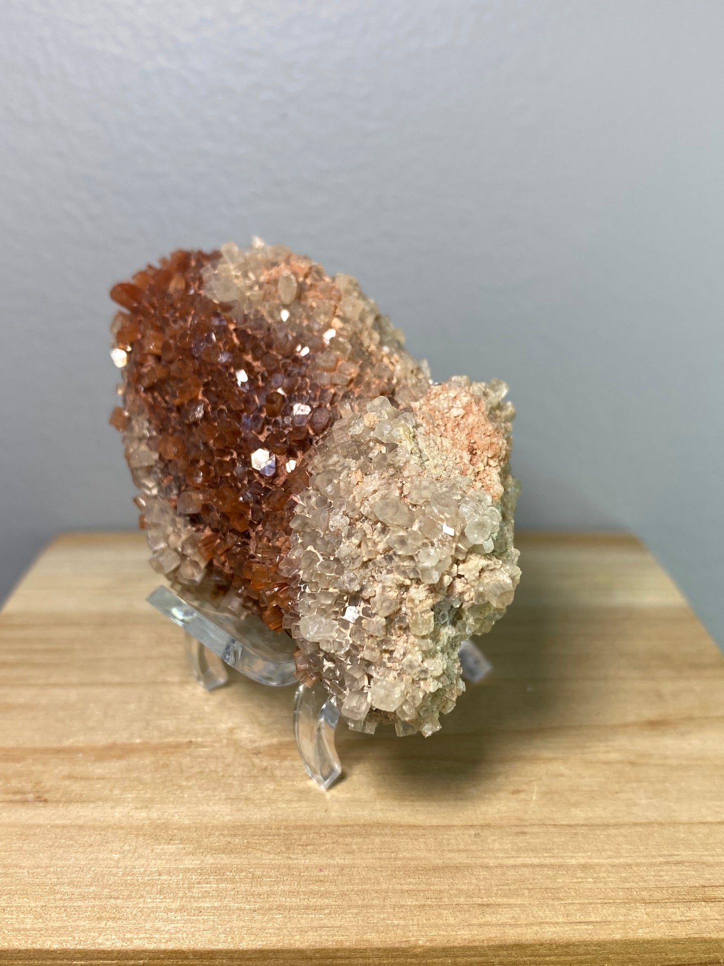 Red & White Aragonite