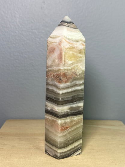 Banded Calcite Tower