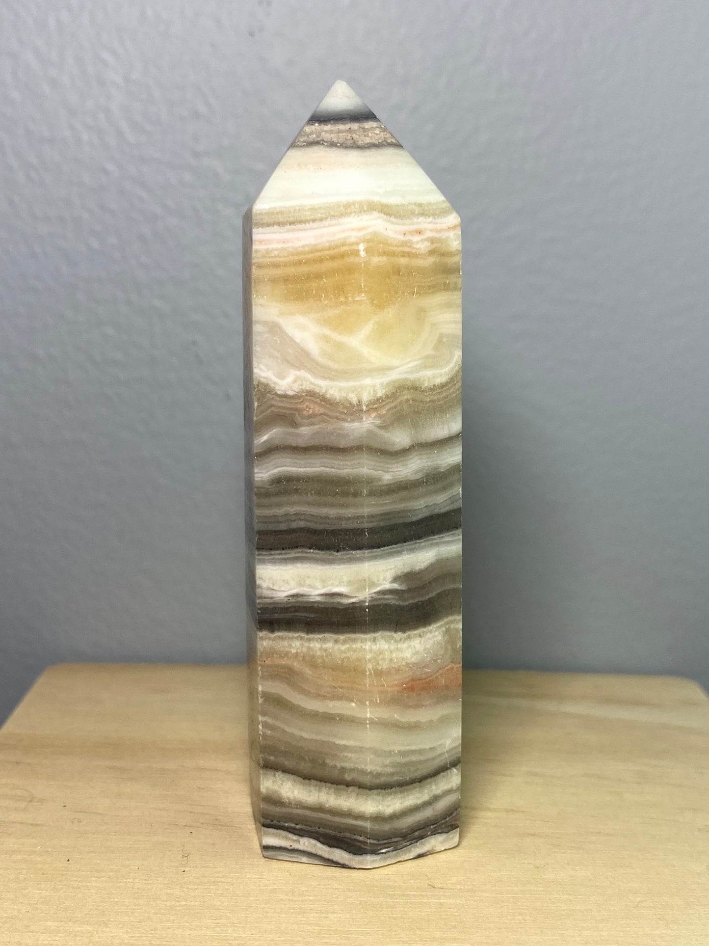 Banded Calcite Tower