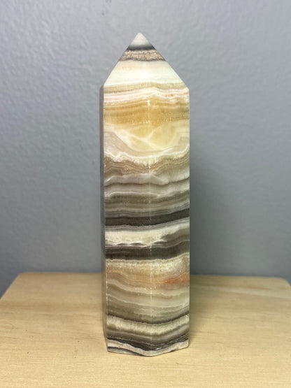 Banded Calcite Tower