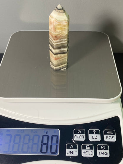 Banded Calcite Tower