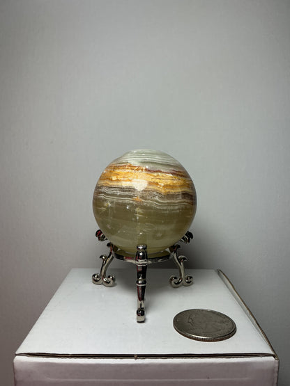 Green Onyx Sphere (A)