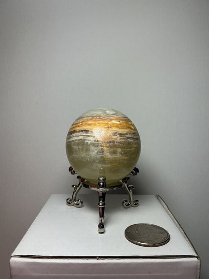 Green Onyx Sphere (A)