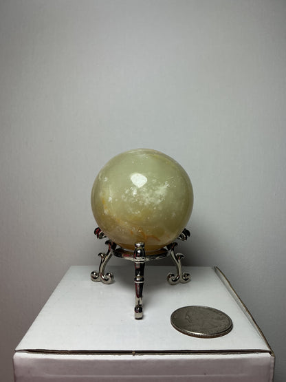 Green Onyx Sphere (A)