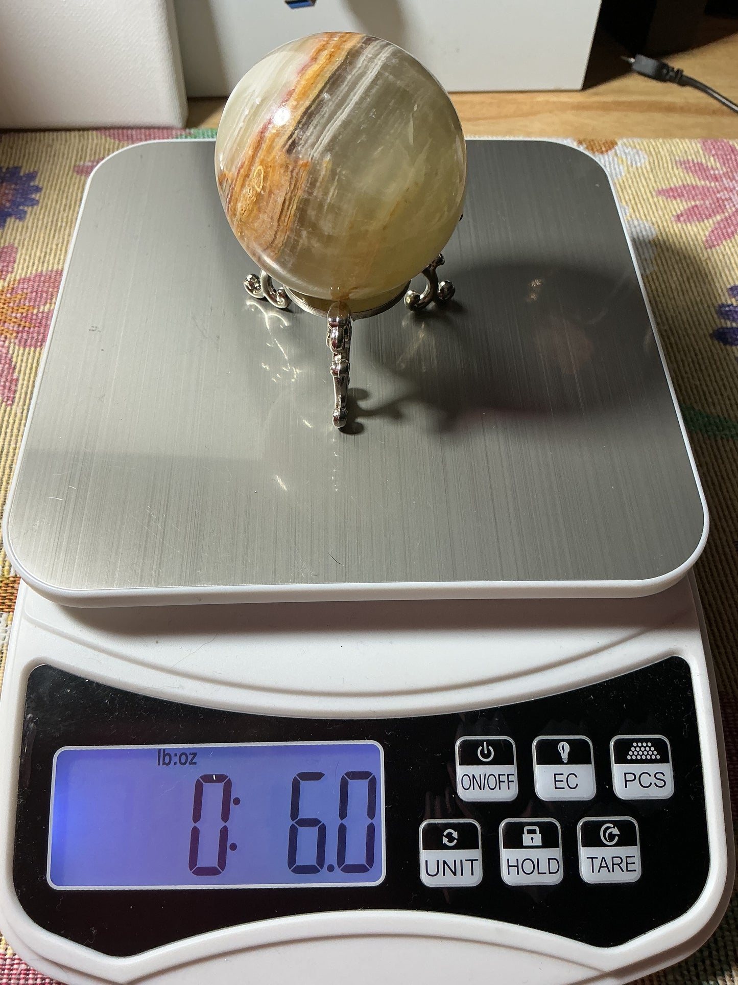 Green Onyx Sphere (A)