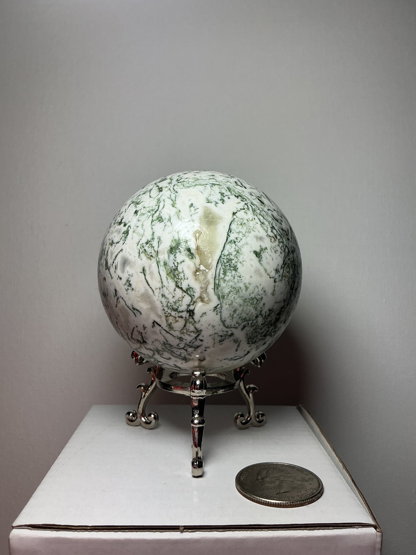 Moss Agate Sphere