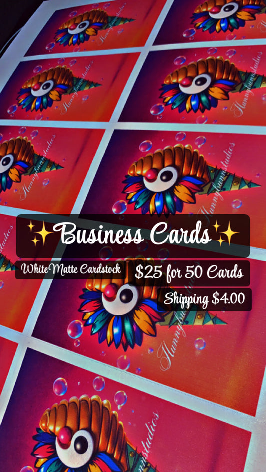 Custom Business Cards (50 Count)