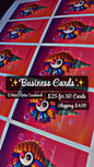 Custom Business Cards (50 Count)