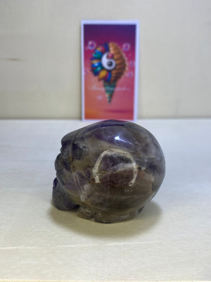 Amethyst Alien Carving