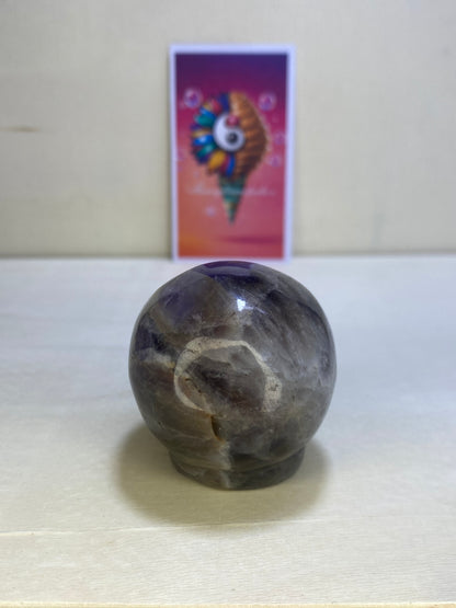 Amethyst Alien Carving