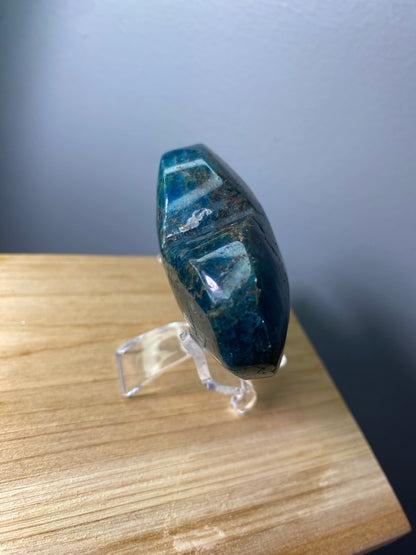 Blue Apatite Heart