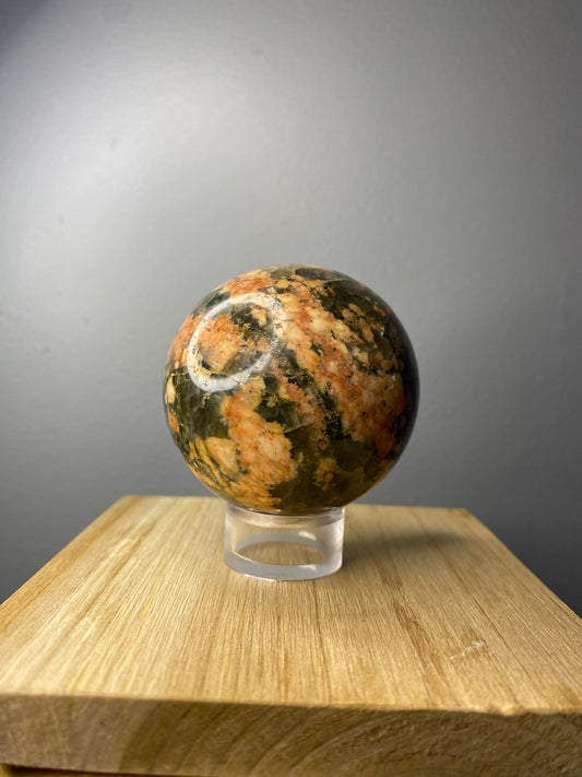 Leopard skin Jasper sphere