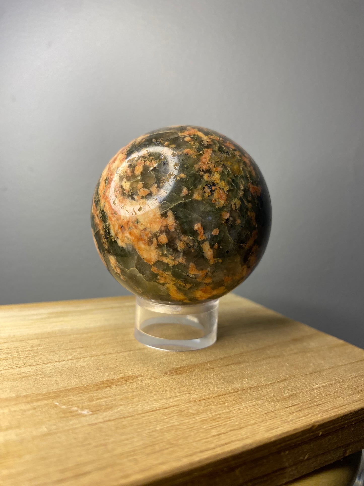 Leopard skin Jasper sphere