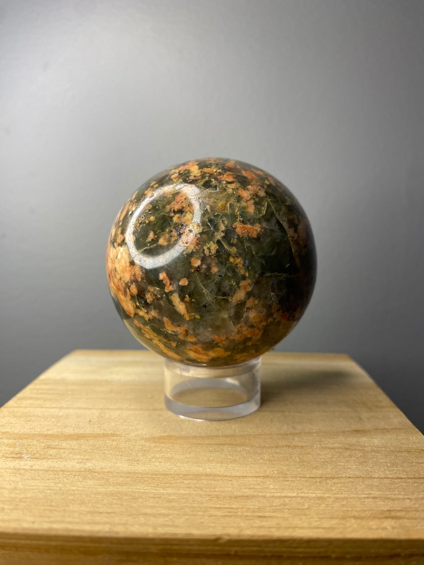 Leopard skin Jasper sphere