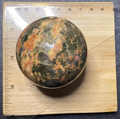 Leopard skin Jasper sphere