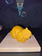 Yellow Jasper Elephant Carving